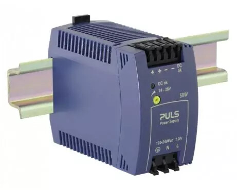 PULS ML50.100 AC-DC Power Supply – 50W – 24-28VDC – DIN Rail – Input: AC 100-…