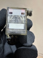 5x Pack Lot Omron PYF14A-E 14 Pin Relay Socket w/ MY4 DC24 Ice Cube Relay 24 VDC