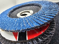 (QTY 14) Noemon 4.5” A40 Grit Flap Disc Grinding Wheel 13300RPM 115MM