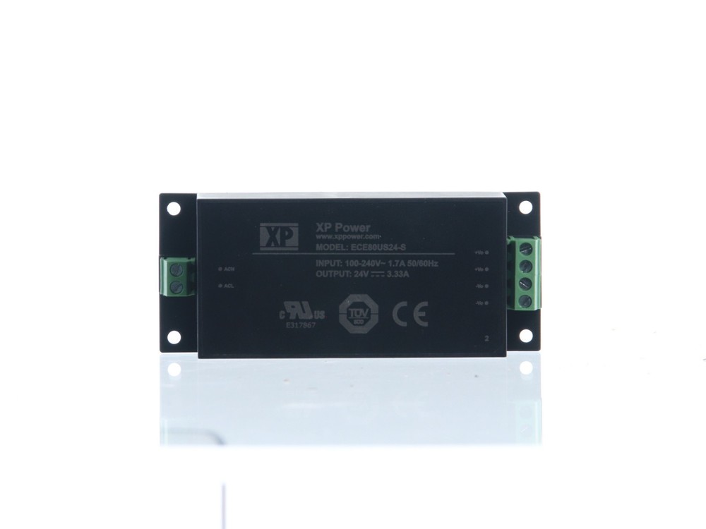 Lot of 19 XP Power 80W 24V 3.33A AC/DC POWER MODULE ECE80US24-S 50/60Hz