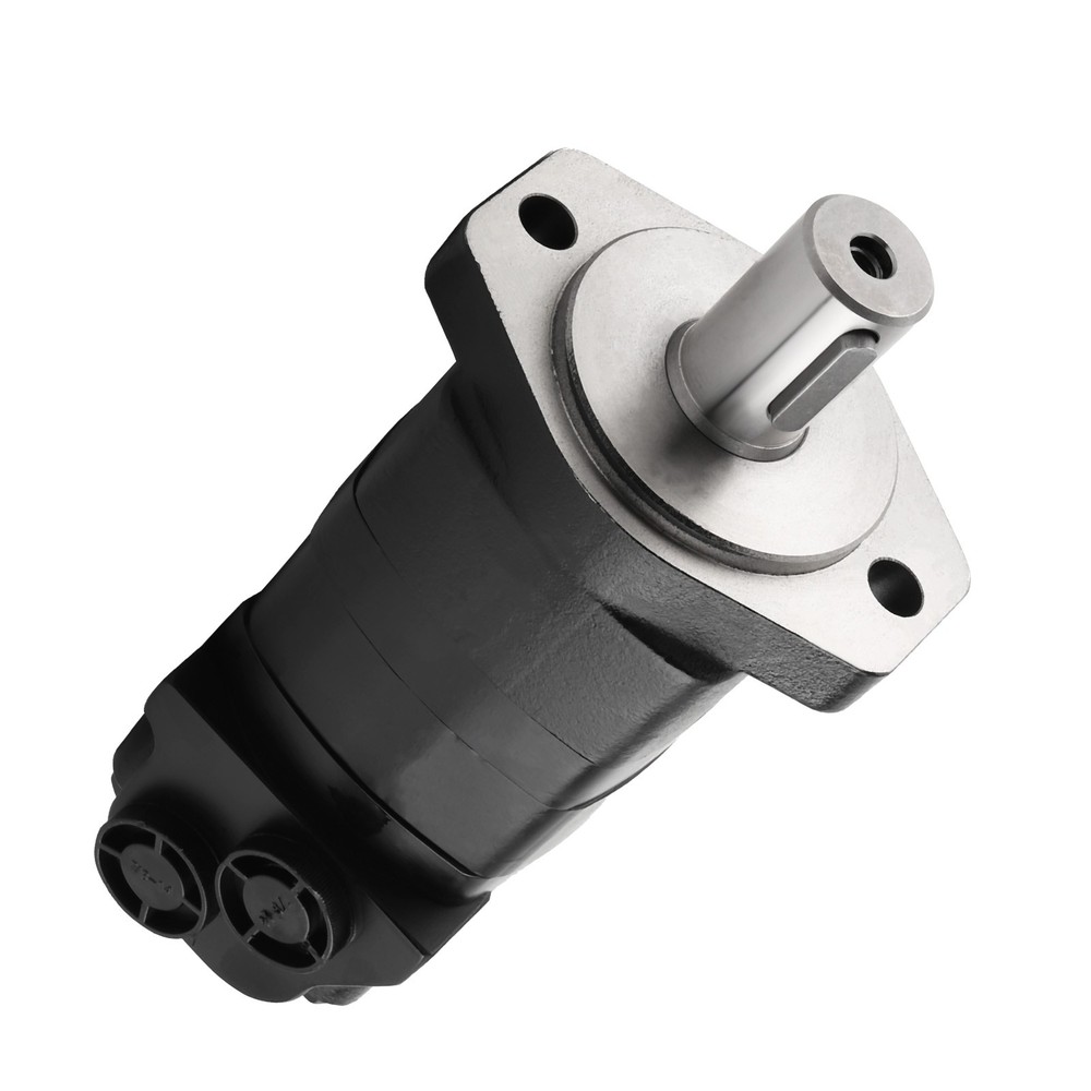 New Black Hydraulic Motor for Eaton Char-Lynn 2000 Series Standard 2 Bolt Spline