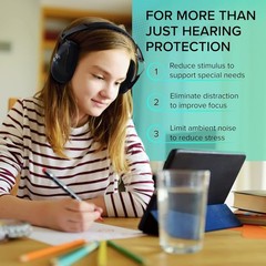 Lightweight Noise Cancelling Headphones | Low-Profile Ear Muffs for Noise…