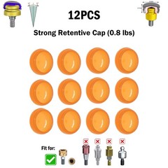 US Overdenture Dental Locator Abutments Retention Cap 0.8lbs For Implant Inserts
