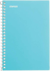 STAPLES Memo Pads 4-Inch X 6-Inch College Assorted 50 Sh./Pad 5 Pads/Pk