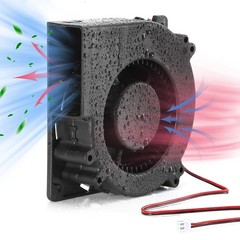 Moisture-Resistant 12V DC Cooling Fan – 4.72″ High Airflow for Multiple Uses