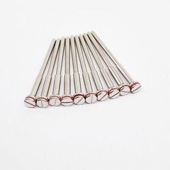 50x Dental Lab Polishing Shank Mandrel Drill Burs 2.35mm Rotary Tool Jewelry US