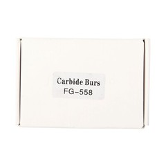 Dental FG #558 Straight Fissure Crosscut Carbide Burs 100Pk