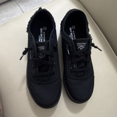 SKECHERS Work Slip Resistant Black Lace-Up Work Shoes US 8 M (MPN 108088)