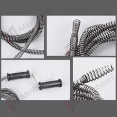 50 Ft Drain Auger Plumbing Snake Clog Cable 1/2 In.Sewer Pipe Cleaner Durable NW