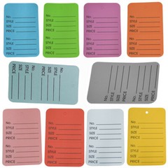 1000 PCS Large Merchandise Coupon Price Tags Without String 1-3/4″ x 2-7/8″