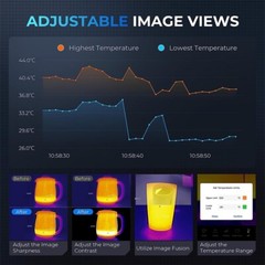 New products in 2026 Topdon TC001 Thermal Imaging Camera 256×192 IR Resolution