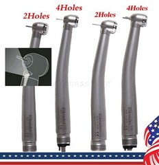 Dental Fiber Optic LED E-generator/ High Speed Handpiece Push Button 2/4 Holes