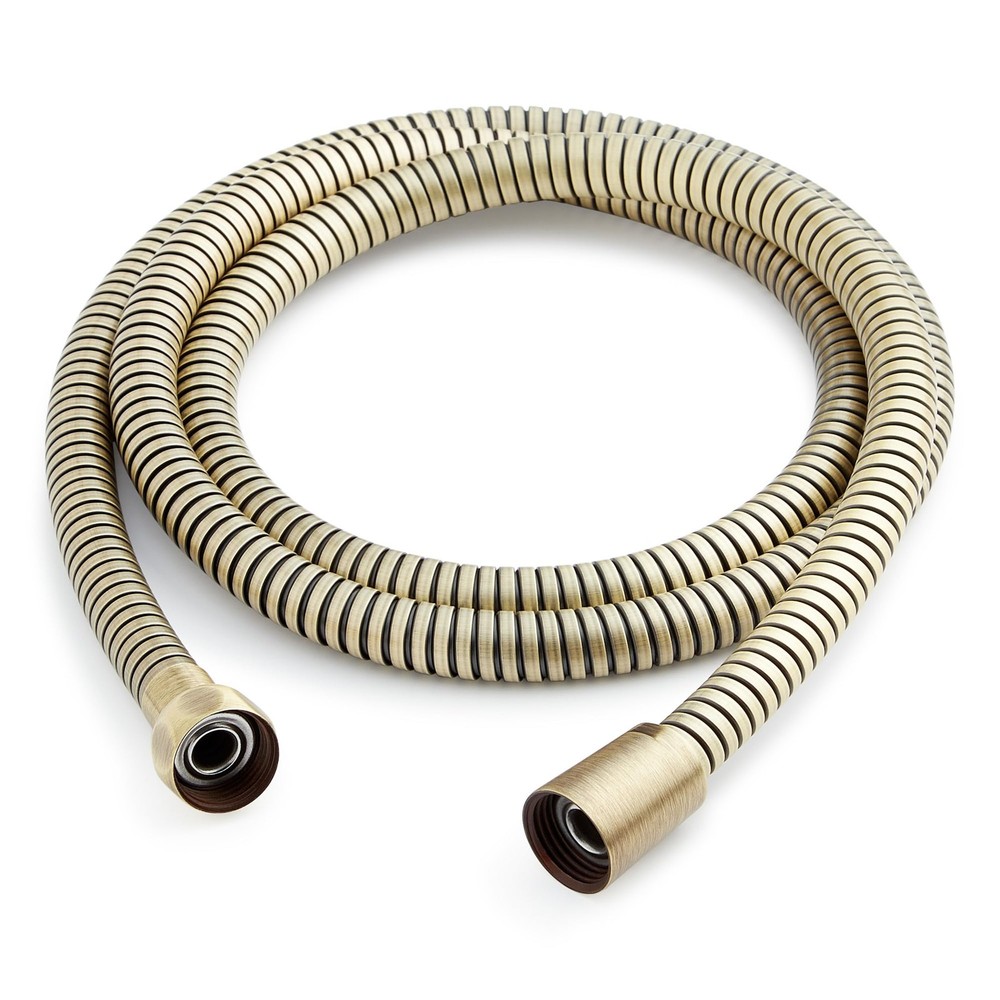 Signature Hardware SHH1010AGBR FundamentALL 60″ Hand Shower Hose, Aged Brass