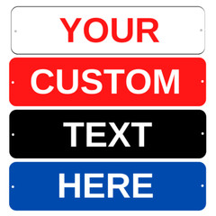 Real Estate Sign Riders 6X24 Weather & Fade Proof Sign Riders Aluminum