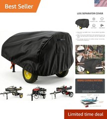 Heavy Duty Log Splitter Cover, Waterproof Oxford Cloth, for 15-45 Ton Gas or …
