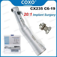 US COXO Dental Contra Angle Handpiece LED Slow Speed Straight 1:1 10:1 1:5 20:1