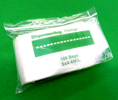 4mil Reloc Zippit 3×4 Bags Clear Reclosable Thick Heavy Duty Bags 3″x4″ 100 Pcs