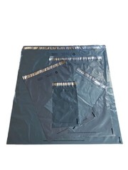 Sensible Mailers – 50 Pack of 19×24” Fully Recycled Poly Mailers Grey – Shipp…