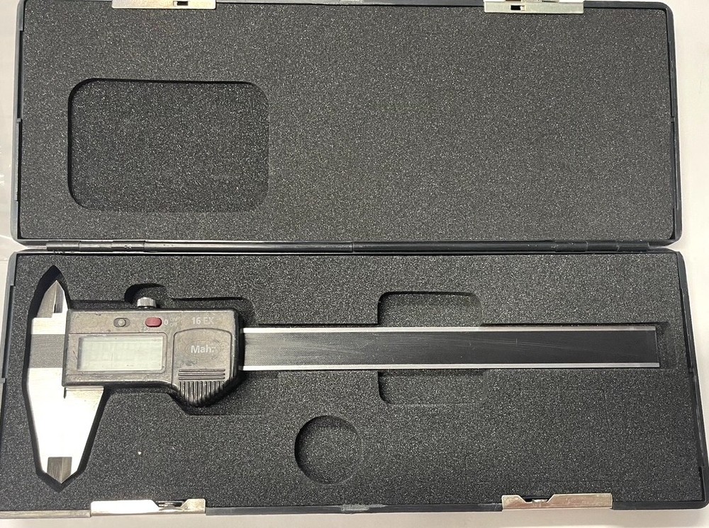 Mahr 16EX 4102401 Electronic Digital Caliper, 0-6″/0-150mm Range, .0005″/0.01mm