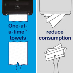 Matic Paper Hand Towel Roll Natural H1, Universal, 100% Recycled Fiber, 6 Rolls