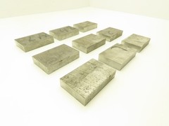 4140/4142 PH Alloy Steel Flat Bar Stock 5/8″x 2″x 3″L Lot of 9 Blocks