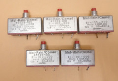 MEL-RAIN CORP CIRCUIT BREAKER 1.0A AMP NOS (Qty 5)