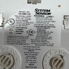 NEW🔥. System Sensor SS-FIRE-CO Smoke And cO Detector Photo Thermal