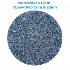 50x 2in Non-Woven Quick Change Sanding Disc R-Type Fine Grade For Die Grinder