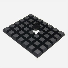 Rubber Feet – Adhesive 16PCS, Black, Stick on, Self Adhesive Bumpers
