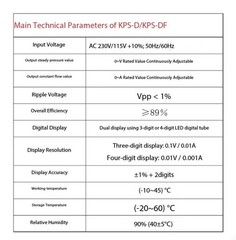 KPS305DF 4 Digits LED DC Power Supply 0-30V/0-5A 0.01V/0.001A Digital Adjustable