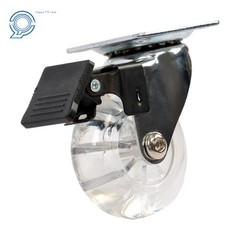 4 Pcs 2″ Heavy Duty Office Chair Replacement Casters 360° Swivel With Brake