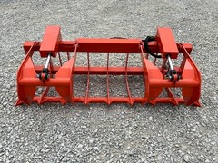 72″ Dual Cylinder Root Grapple Bucket Attachment Fits Kubota Kioti Quick Attach