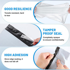 Poly Mailers 10X13 Inch 50 Pcs, Large Shipping Bags for Clothing, Waterproof Str