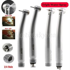 Dental Fiber Optic LED E-generator High Speed Handpiece 2/4H / 4H Coupler YBM