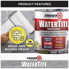 1-Gal. Watertite Mold and Mildew-Proof White Oil Based Waterproofing Paint