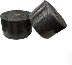 3/16” Small Bubble Cushioning Wrap Black Roll 250′ x 12” 250FT Perf 12”