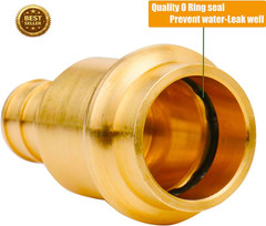 12 Pack 1/2″ Pro Press PEX Adapter Brass Copper to PEX B Fittings Lead Free