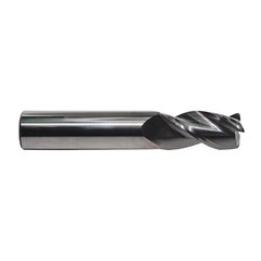 M.A. FORD 13831500R.079 8.00mm Size, 19.00mm LOC, 3 Flute, Bright Solid Carbide
