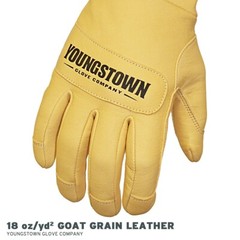 Youngstown Gloves Co 11-3245-60-M Arc Flash Goat Grain Leather Utility +, Medium