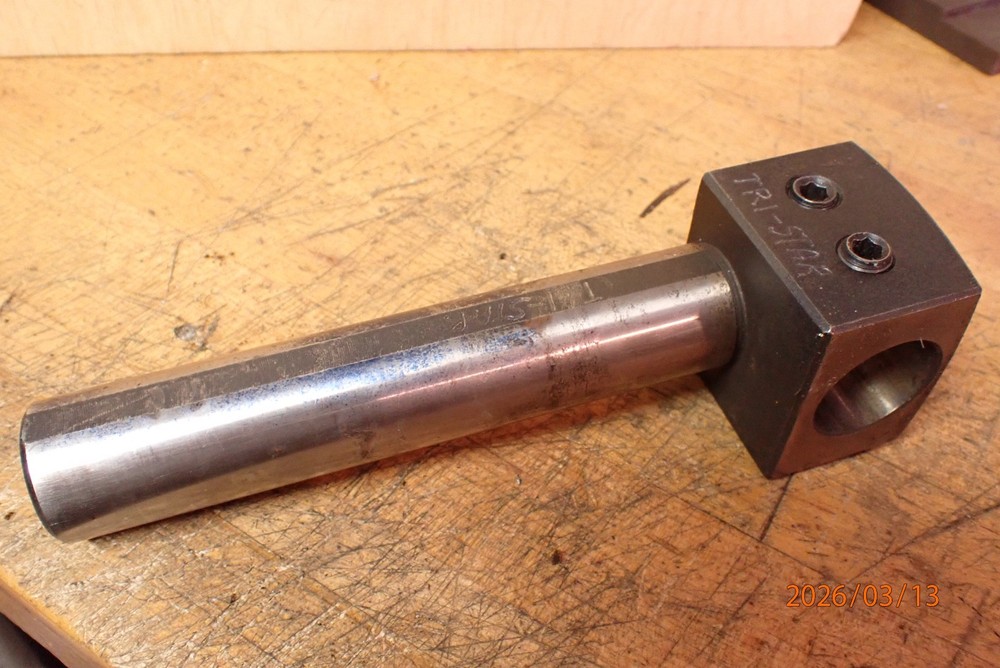 OFFSET BORING HEAD EXTENSION ARM 1-1/4 DIAMETER SHANK MACHINIST TOOLING
