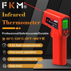 Laser Thermometer Gun NonContact Infrared Temperature Gun,58°F~986°F50°C~530°…