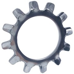 #10 External Tooth Star Lock Washers 410 Stainless Steel Quantity 100