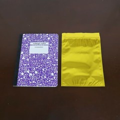 Flat Double-Sided Glossy Gold Mylar QuickQlick™ Bags Variety QTY Sizes