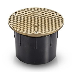 Zurn Adjustable Floor Drain Brass Cover Industrial Drain Fitting MPN 33161001