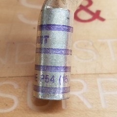 PANDUIT LCC4/0-12-X Comp. Lug, Lug, 4/0, Two 1/2″ Stud, PURPLE DIE P54 (15)