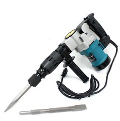 1050 Watt Electric Demolition Jack Hammer Tiles Breaker 3800BPM 17mm Hex Shank