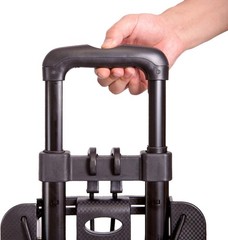 Portable Folding Luggage Hand Truck with Bungee Cord – 1.25kg Lightweight Design