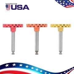 6Pcs Dental Composite Polishing Wheel RA 2.35mm Coarse/Medium/Fine Polisher