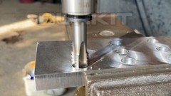 1 1/2″-12 UNF Thread Tap Right Hand, HSS 1-1/2 x 12 UNF Straight Fluted Tap
