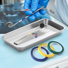 JMU Dental Instruments Identification Tape Autoclavable 10 Colors 0.24″ /0.4”